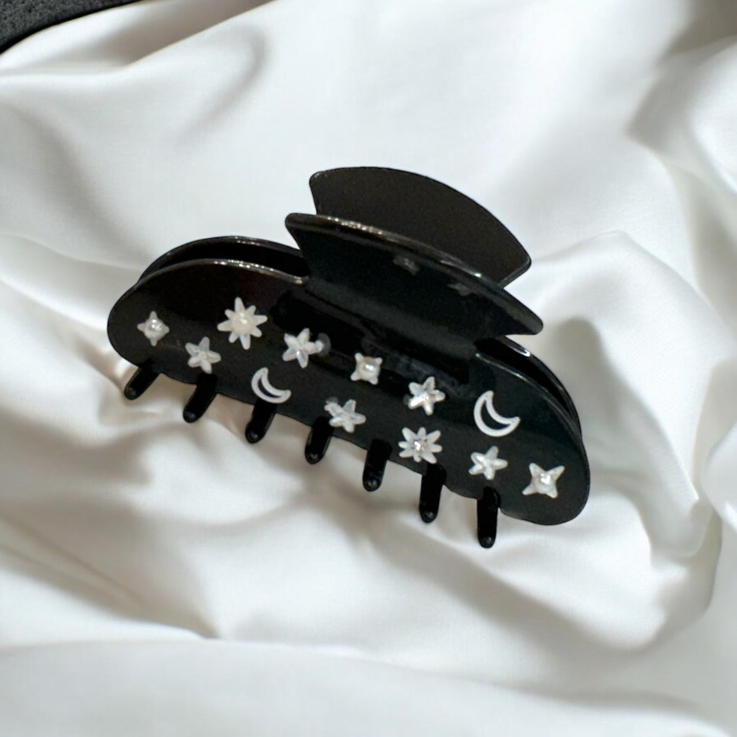Starry Night Hair Clip (Black)