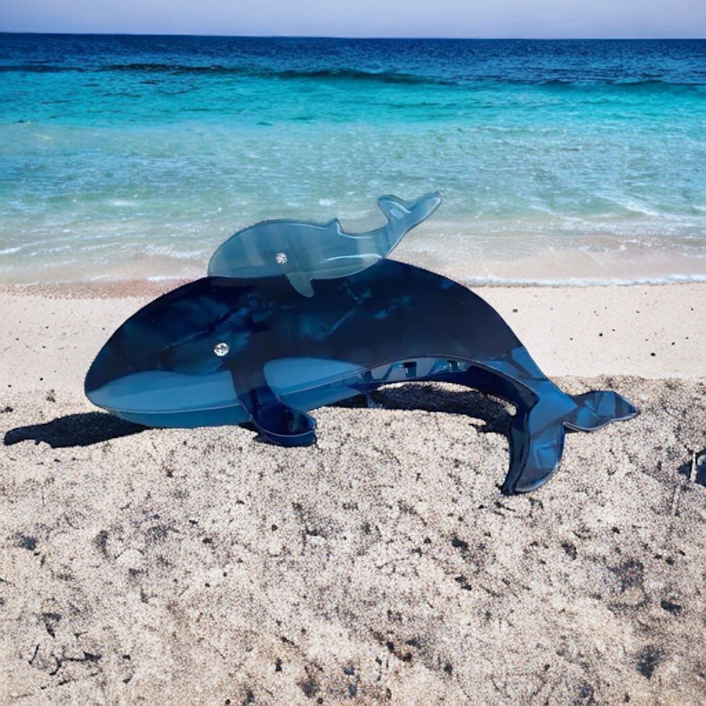 Whale of a Time Hairclip