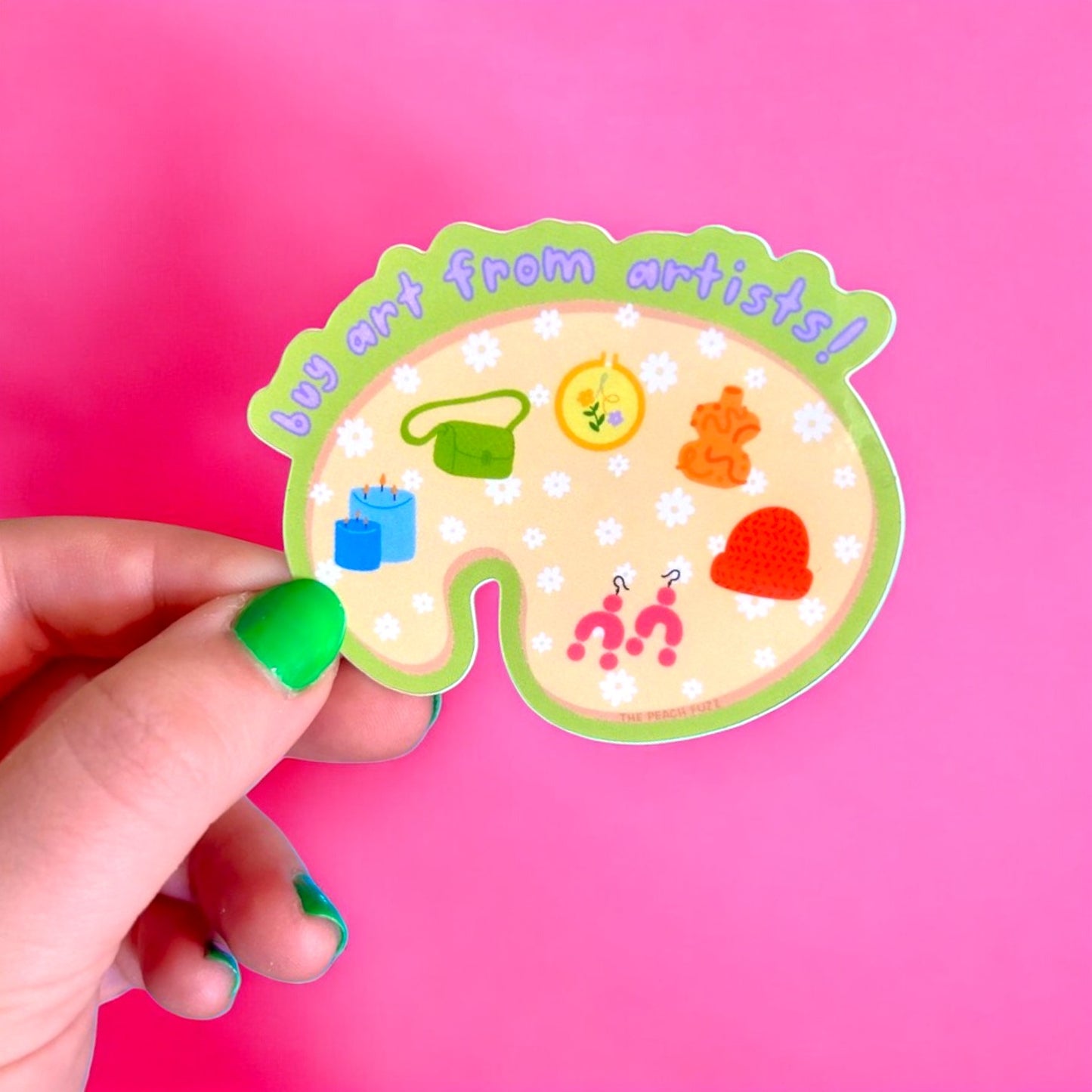 Buy From Artists Sticker