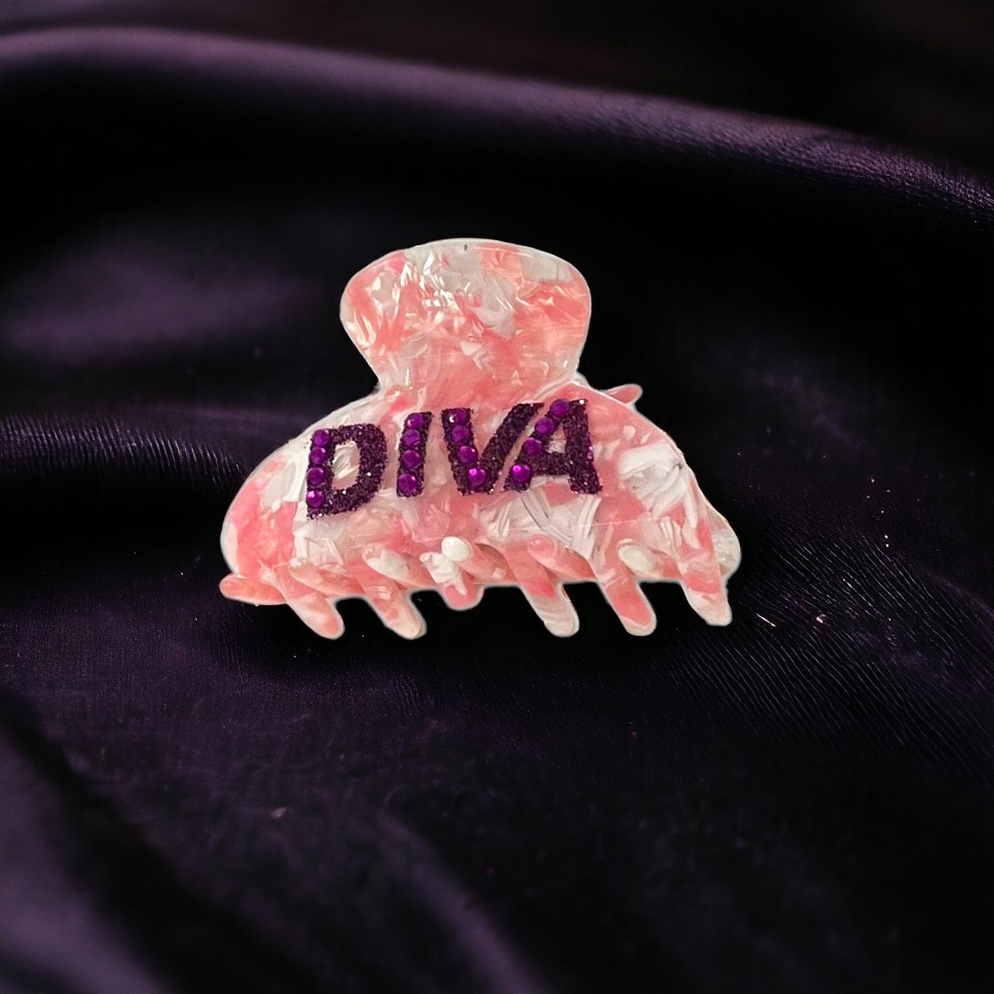 DIVA Hair Clip Pink