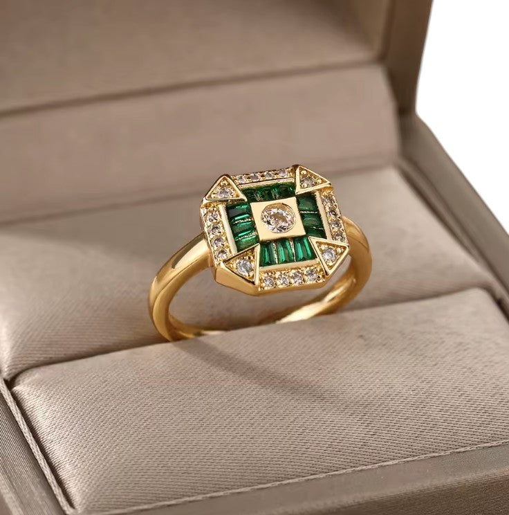 Evergreen Glow Ring