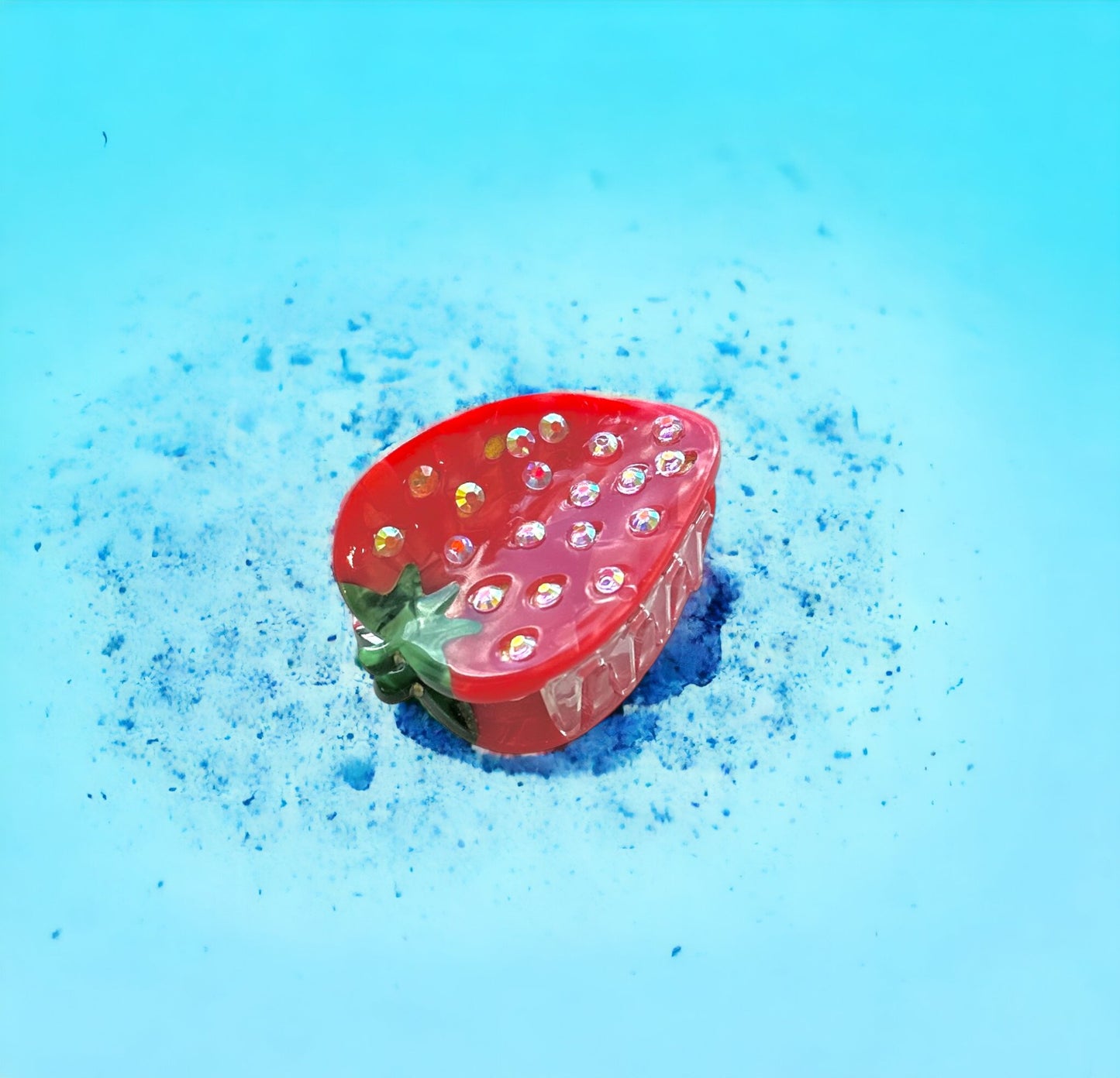 Swarovski Strawberry Hair Clip