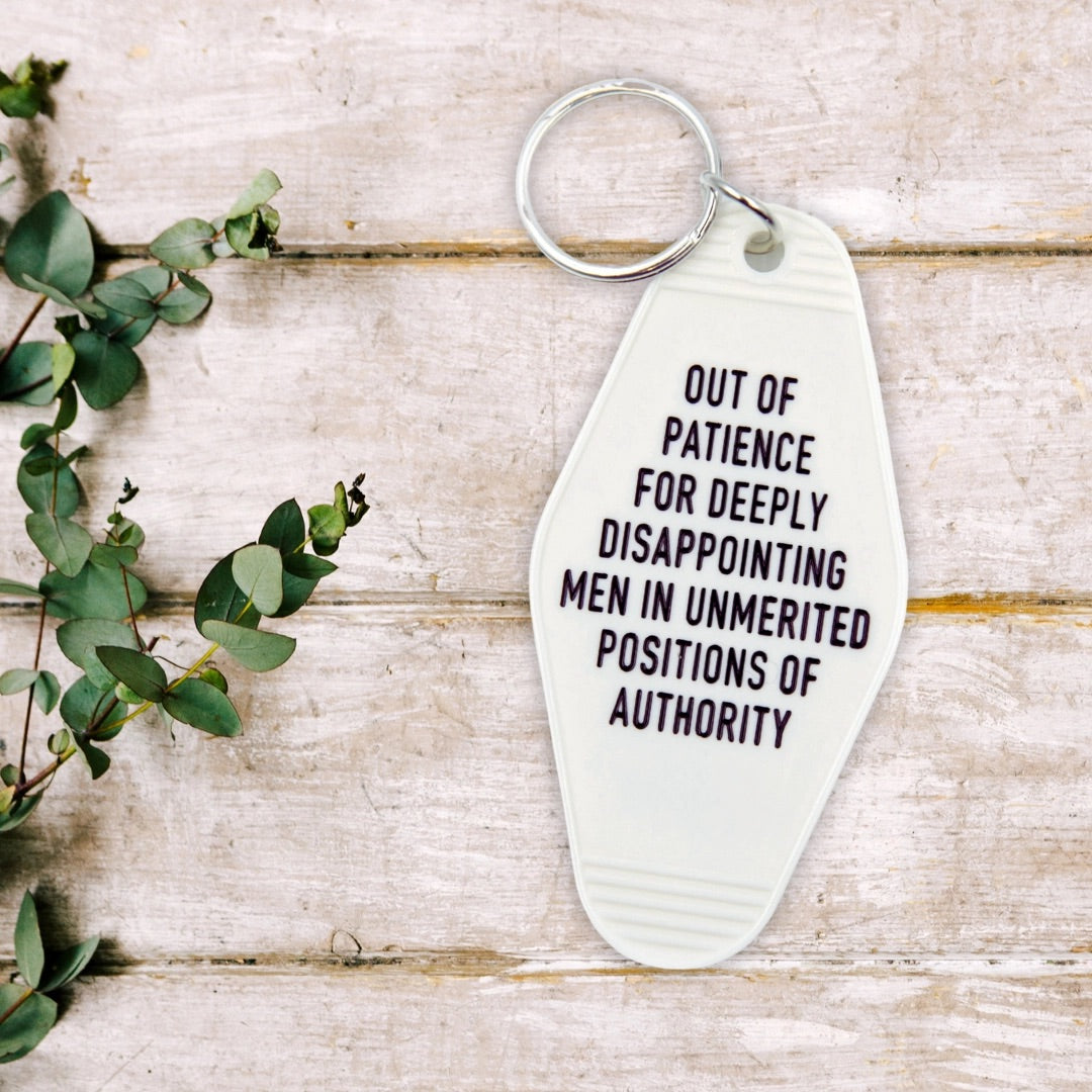 Out of Patience Keychain